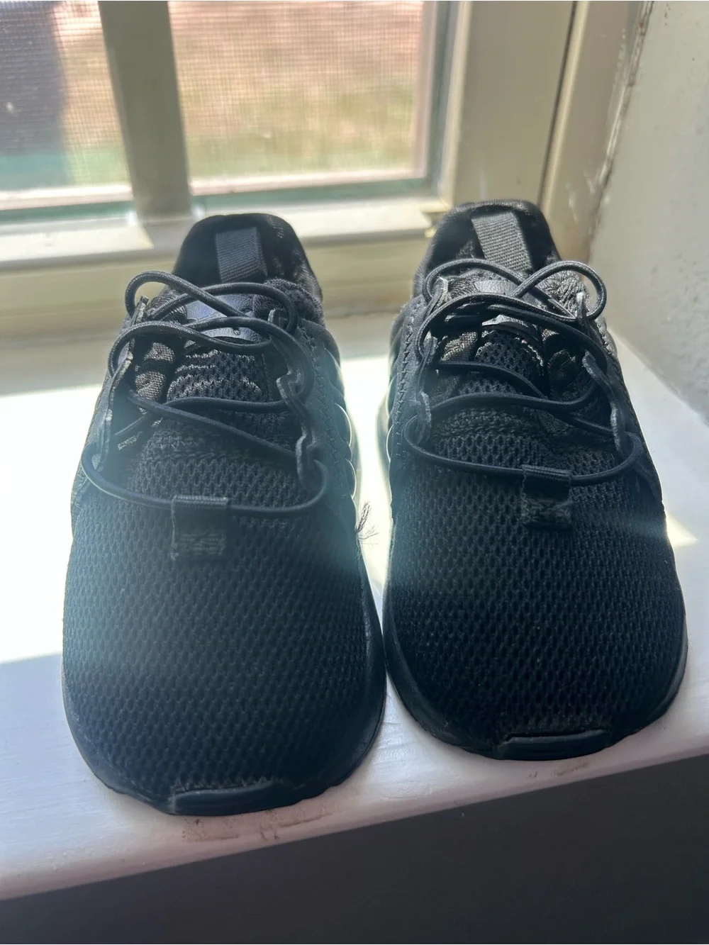 adidas Kids Black Athletic Sneakers